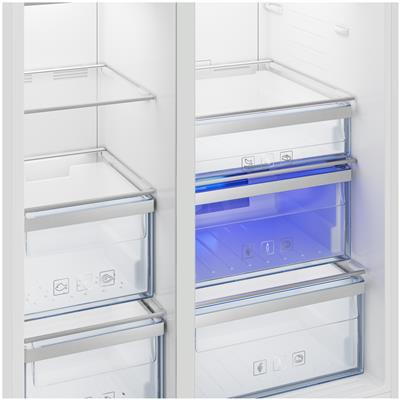 Oraal willekeurig Naar behoren GN163120X BEKO Side by side koelkast - de beste prijs - 123Apparatuur.nl
