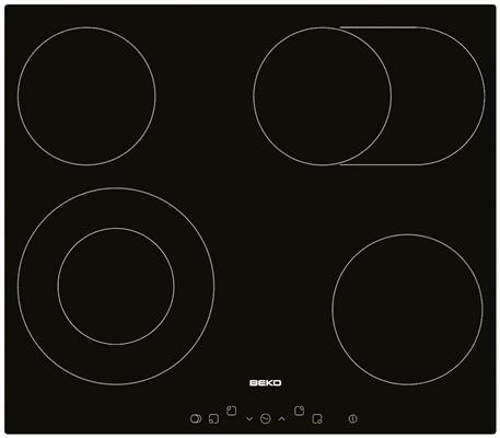 HIC64403-Beko-Keramische-kookplaat