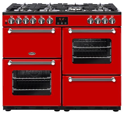 KENSINGTON-100-DFT-RED-Belling-Gas-fornuis
