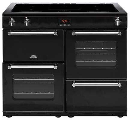 KENSINGTON-100-EI-BLACK-Belling-Inductie-fornuis