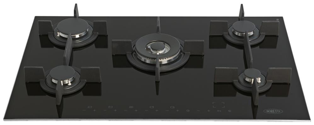 BTG-80BP-Boretti-Gas-op-glas-kookplaat