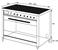 VPNEO94RB BORETTI Keramisch fornuis