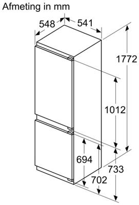 bouwtekening-KIV86SFF1-Bosch-Koelkasten-Vriezers