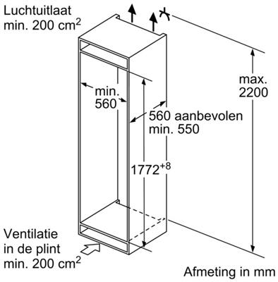 bouwtekening-KIV86SFF1-Bosch-Koelkasten-Vriezers