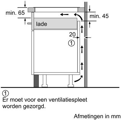 bouwtekening-PXV851FC1E-Bosch-Inductie-kookplaat