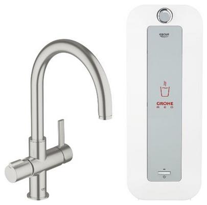 Verslinden Kritisch Flitsend GROHE RED DUO COMBI SUPERSTEEL GROHE Multifunctioneel watersysteem - de  beste prijs - 123Apparatuur.nl