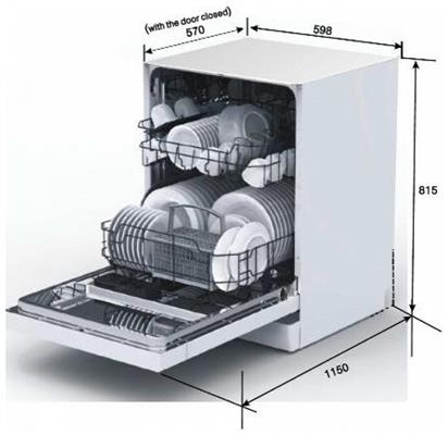 bouwtekening-HIVG6010-HANANTO-Volledig-geintegreerde-vaatwasser