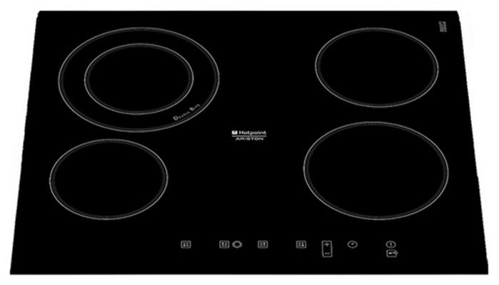 KRC641DX-Hotpoint-Keramische-kookplaat