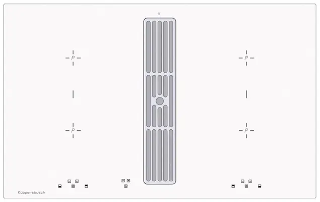 KMI85000WR-Kuppersbusch-Inductie-kookplaat