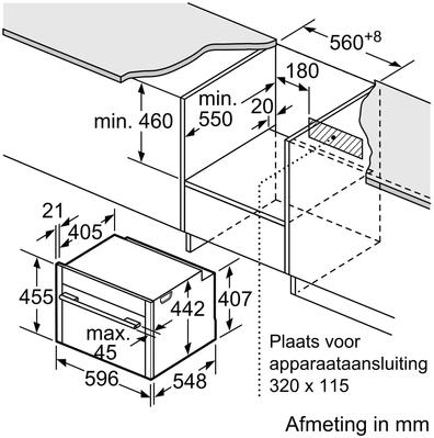 bouwtekening-C17FS22G0-NEFF-Combi-stoomoven