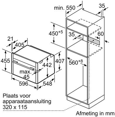 bouwtekening-C17FS22G0-NEFF-Combi-stoomoven