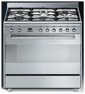 SNL916MFX-SMEG-Gas-fornuis
