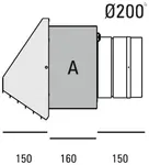 ABK-GEC146A-Motoren Afzuigkappen