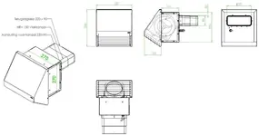 ABK-GEC146AHR-motor afzuigkap