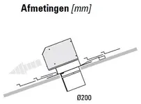 ABK-GEC225D-Motoren Afzuigkappen