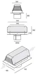 ABK-GEC300F-Motoren Afzuigkappen