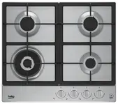 BEKO-HIAW64325SXNL-Gas kookplaat