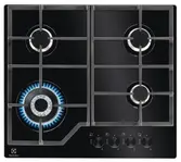 ELECTROLUX-KGG6436K-Gas op glas kookplaat