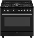 SMEG-CX91GMBLNLK-Gas fornuis