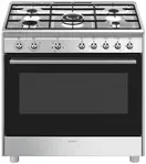 SMEG-CX91GMXNLK-Gas fornuis