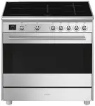 SMEG-SCB95CIX-Gas fornuis