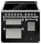 STEEL-AQ10SFF5FIBA-Inductie fornuis
