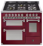 STEEL-AQ10SFF6WBR-Gas fornuis