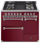 STEEL-AQ10SFFD4BBR-Gas fornuis
