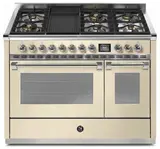 STEEL-AQ12SF6BCR-Gas fornuis