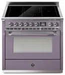 STEEL-AQ9S5FIAA-Inductie fornuis