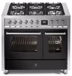 STEEL-EQ10FF6AN-Gas fornuis