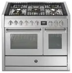 STEEL-GQ10SF4MSS-Gas fornuis