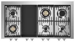 STEEL-GQ12SF6TNA-Gas fornuis